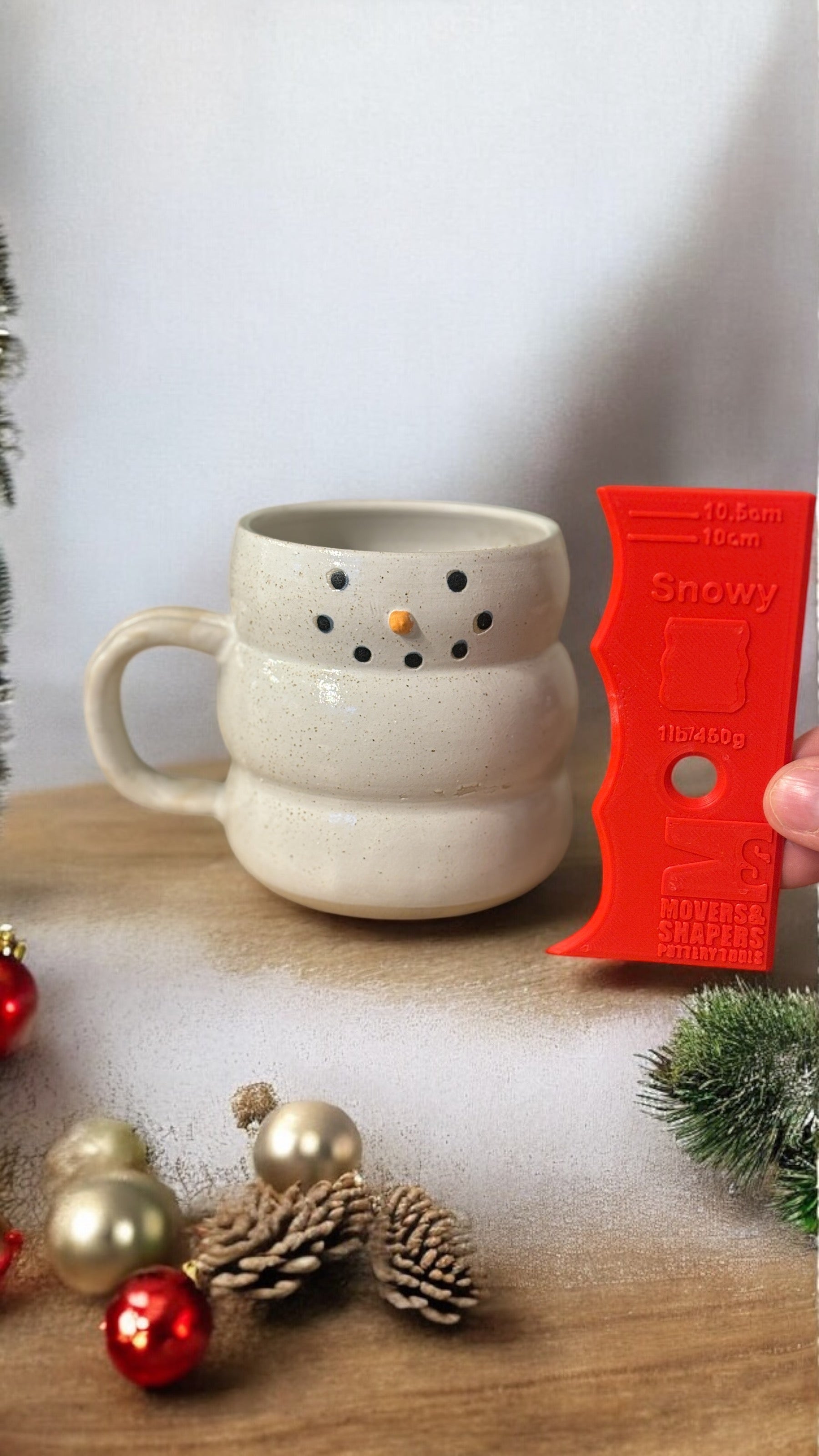 Christmas Mug Rib Bundle- Snowman & Tree